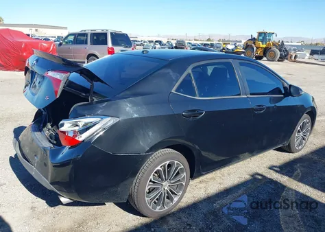 2014 Toyota Corolla S Plus из США, поврежденный, VIN 5YFBURHE9EP033531